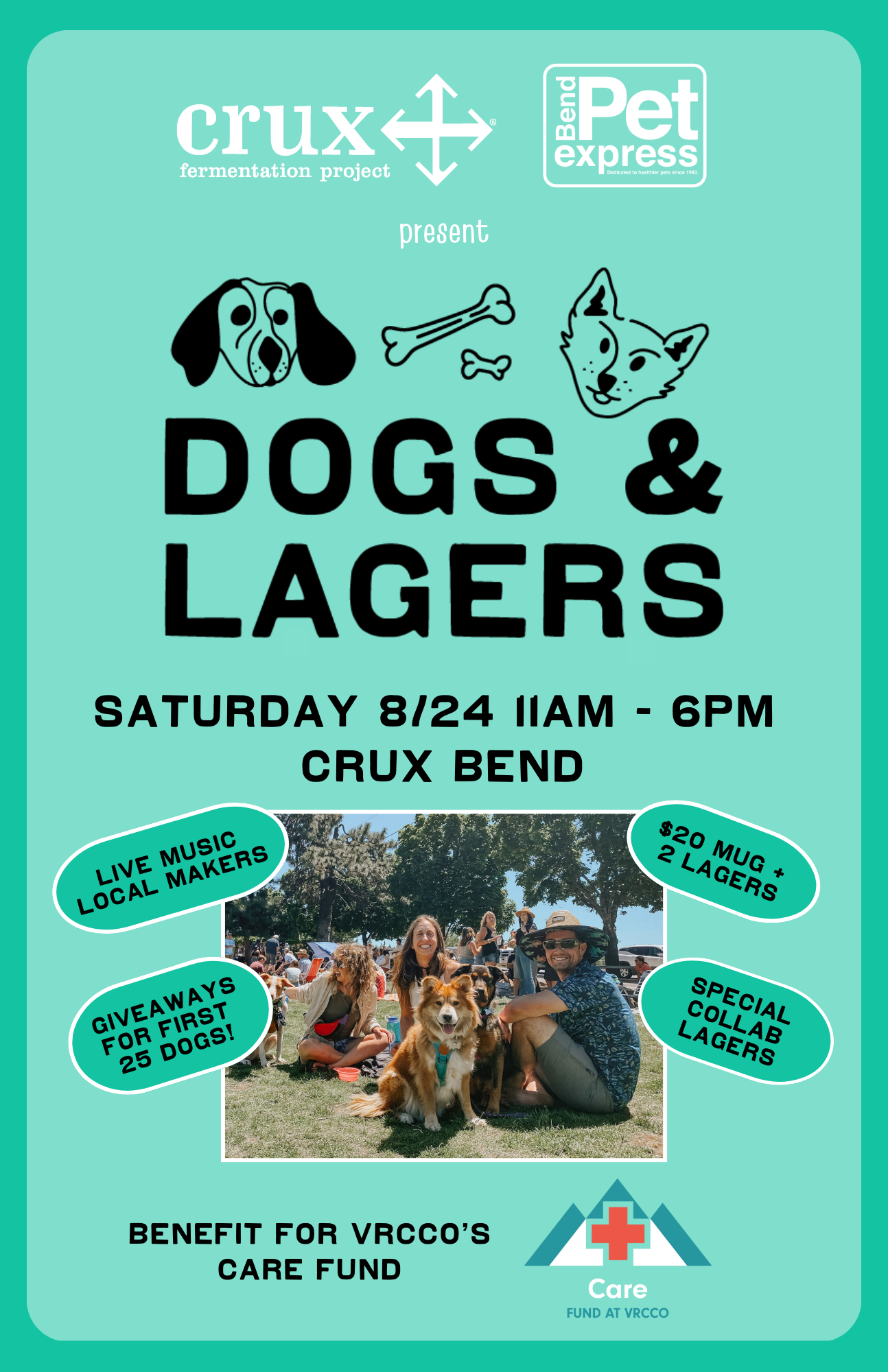 Dogs and Lagers Poster