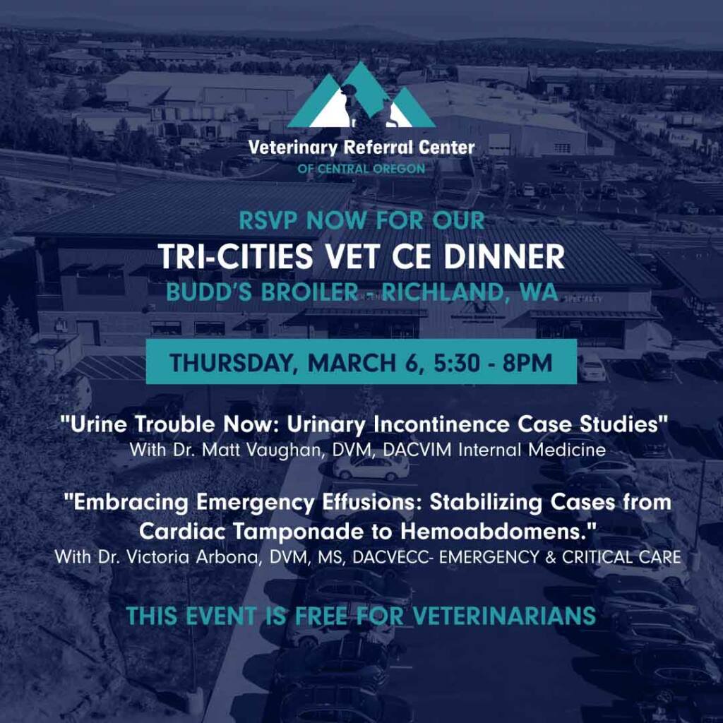 Flier for Tri-Cities CE Dinner